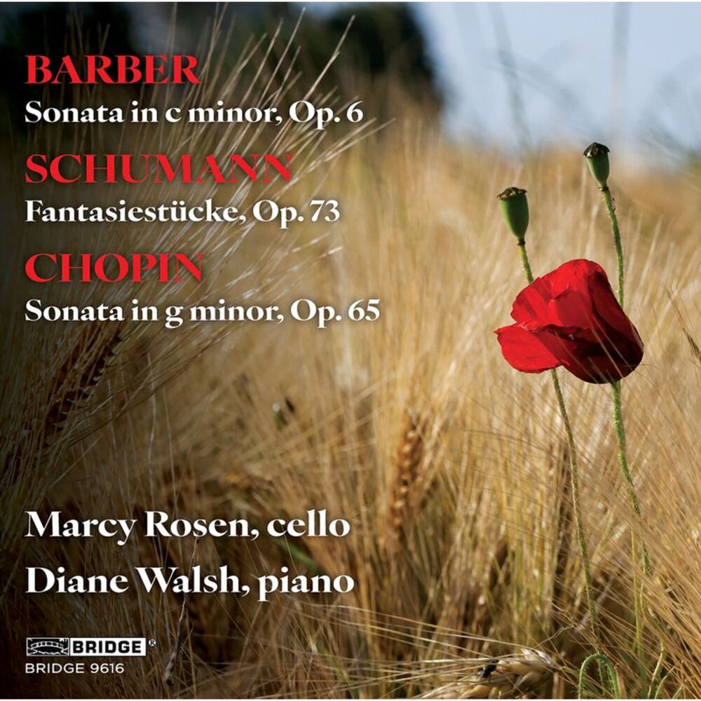 Marcy Rosen - Barber, Schumann & Chopin: Music for Cello and Piano  COMPACT